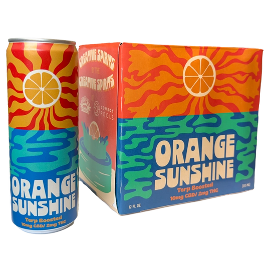Orange Sunshine - Low Dose Sparkling Hemp Beverage
