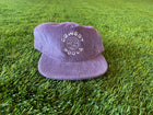 Corduroy Cap with Embroidered Logo