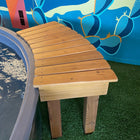 Curved Cedar Bench