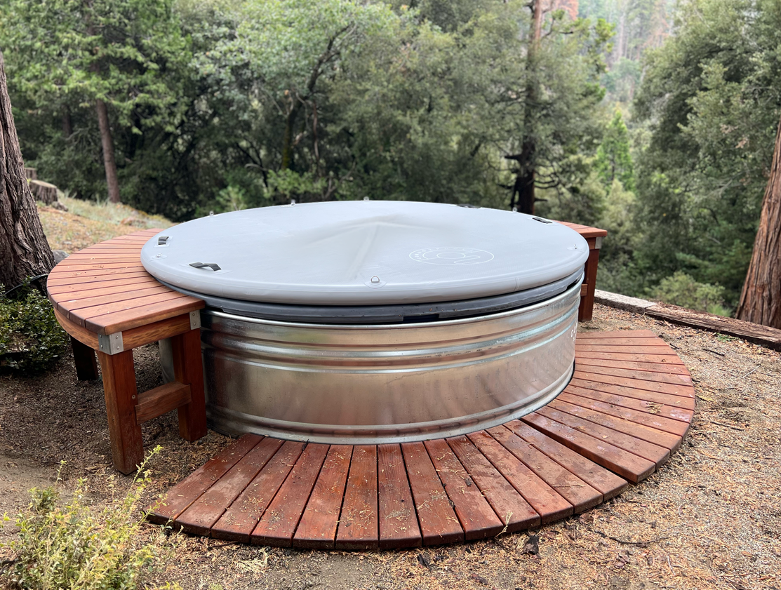 Inflatable Hard Cover by Cowboy Pools
