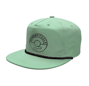 Cap with Embroidered Logo Outline